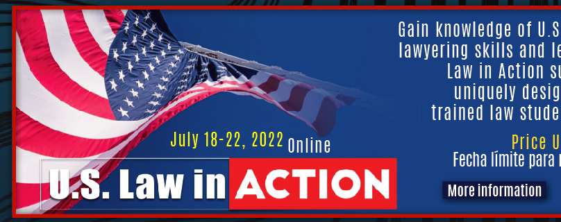 Programa de Verano 'U.S. Law in Action' (Más información)